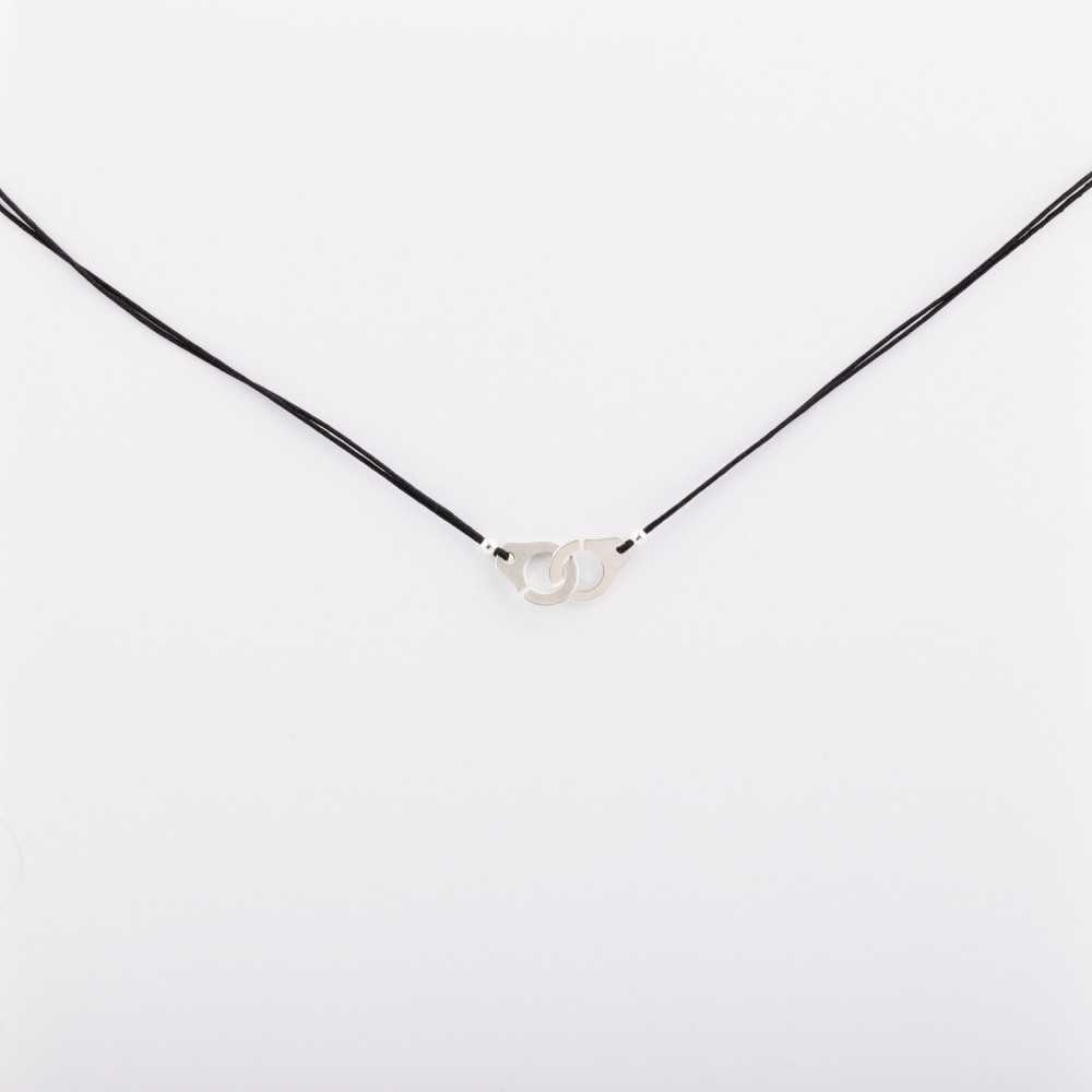 Collier - Cordon - Menotte - Argent - OSMOSE