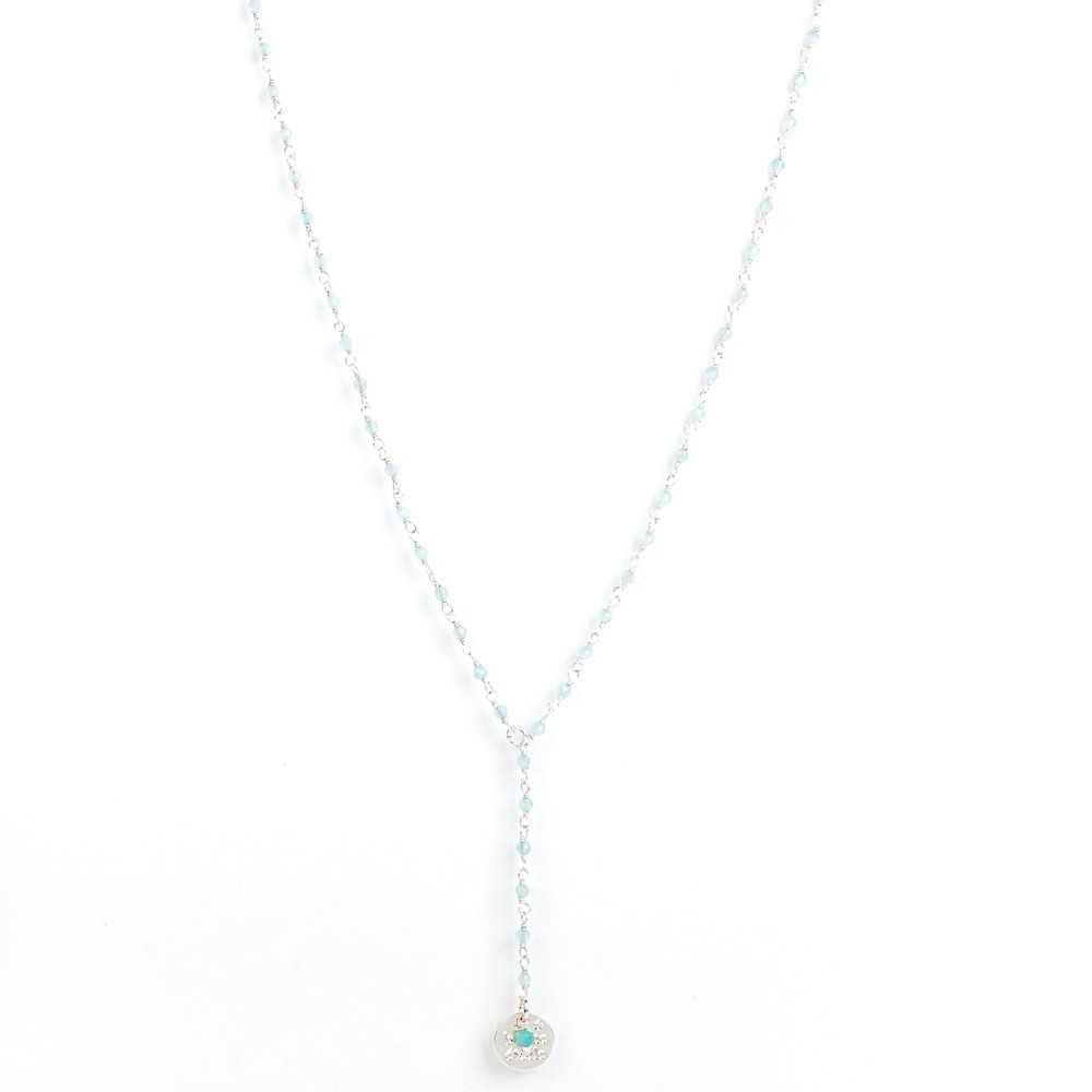 Collier - Finesse - Bonne étoile - Amazonite - Argent - ESSENTIELS