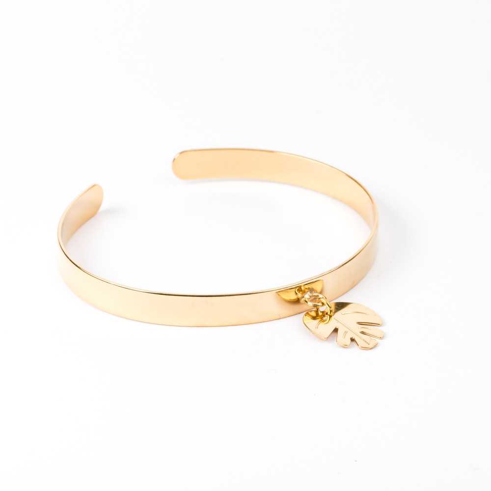 Bracelet - Jonc - Breloque - Plaqué or - CHLOÉ