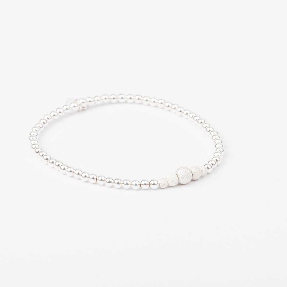 Bracelet - Perle - Simplicité - Argent - INCONTOURNABLE